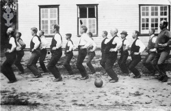 Kviteseidlærarar på kroppsøvingskurs 1922 - #KvH 093 b 