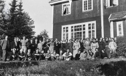 Folkehøgskulen Utsund Elevar 1936-37 - #KvH 108 b 