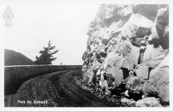 Postkort Brunkeberg 11 Ved Årstalet - #KvH 04-144 b 