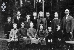 Setflot skule 1924 - #KvH 067 b 