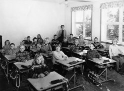 Brunkeberg skule 1 3 kl 1965 66 - #KvH 154 b 