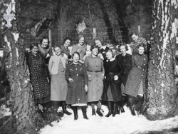 Vevkurs 1940 på Avholdslokalet - #KvH 078 b 