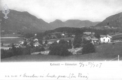 Postk Kviteseidbyen 11071907 - KvH 02-006 b 