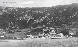 Postk Kviteseidbyen 1911 - KvH 02-009 b 